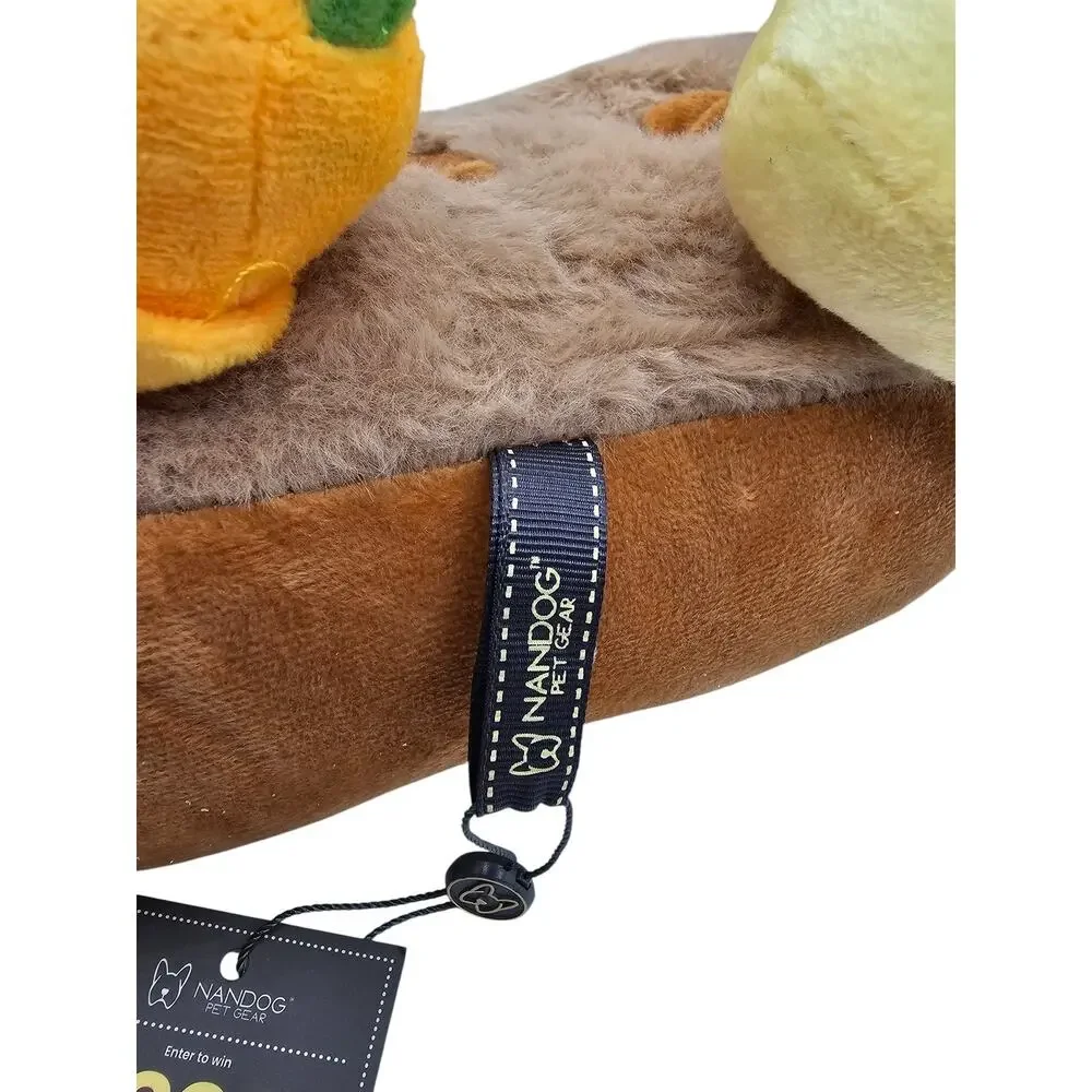 Nandog My BFF Veggies Interactive Dog Toy